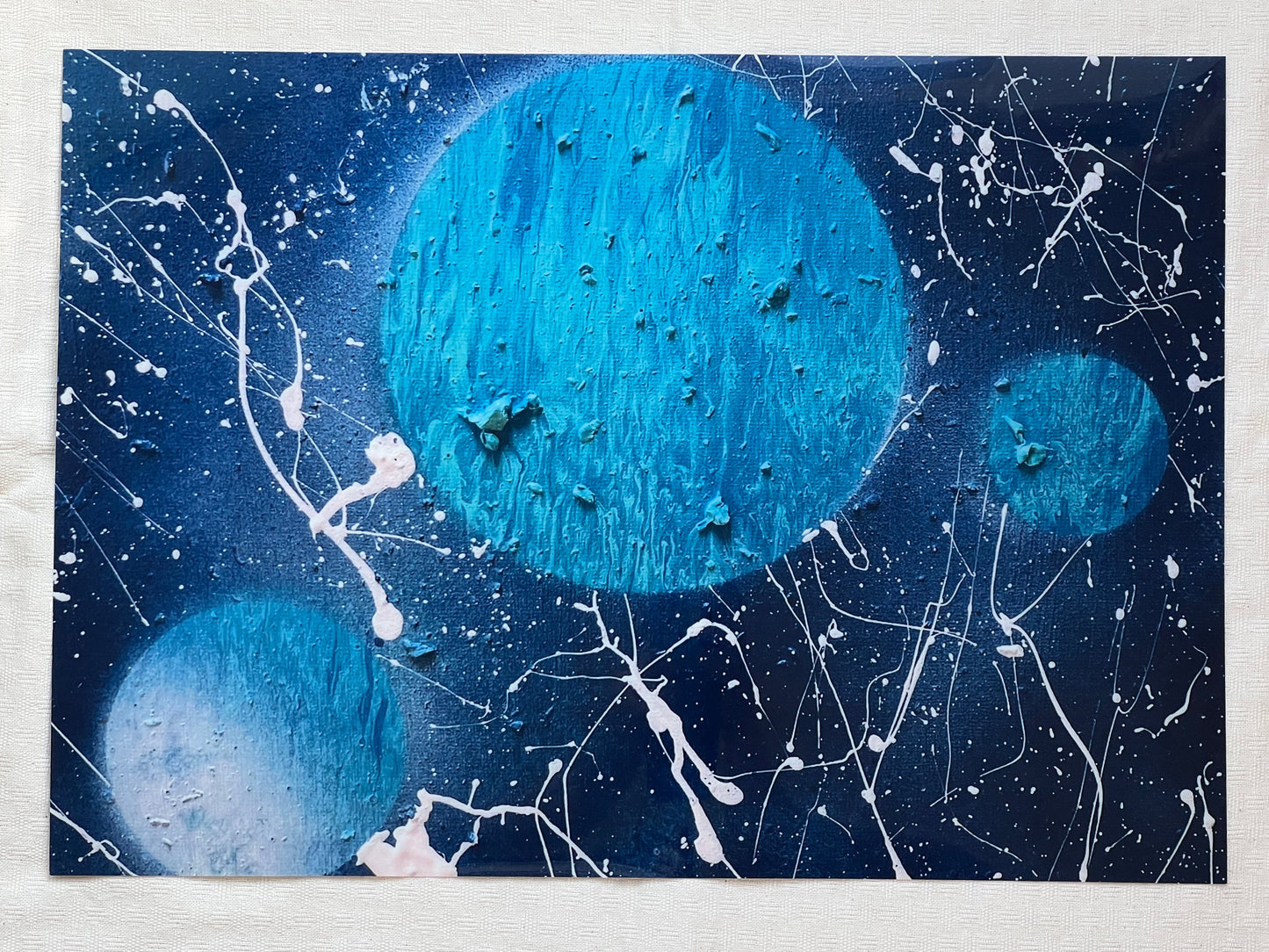 「青い星」ポスター