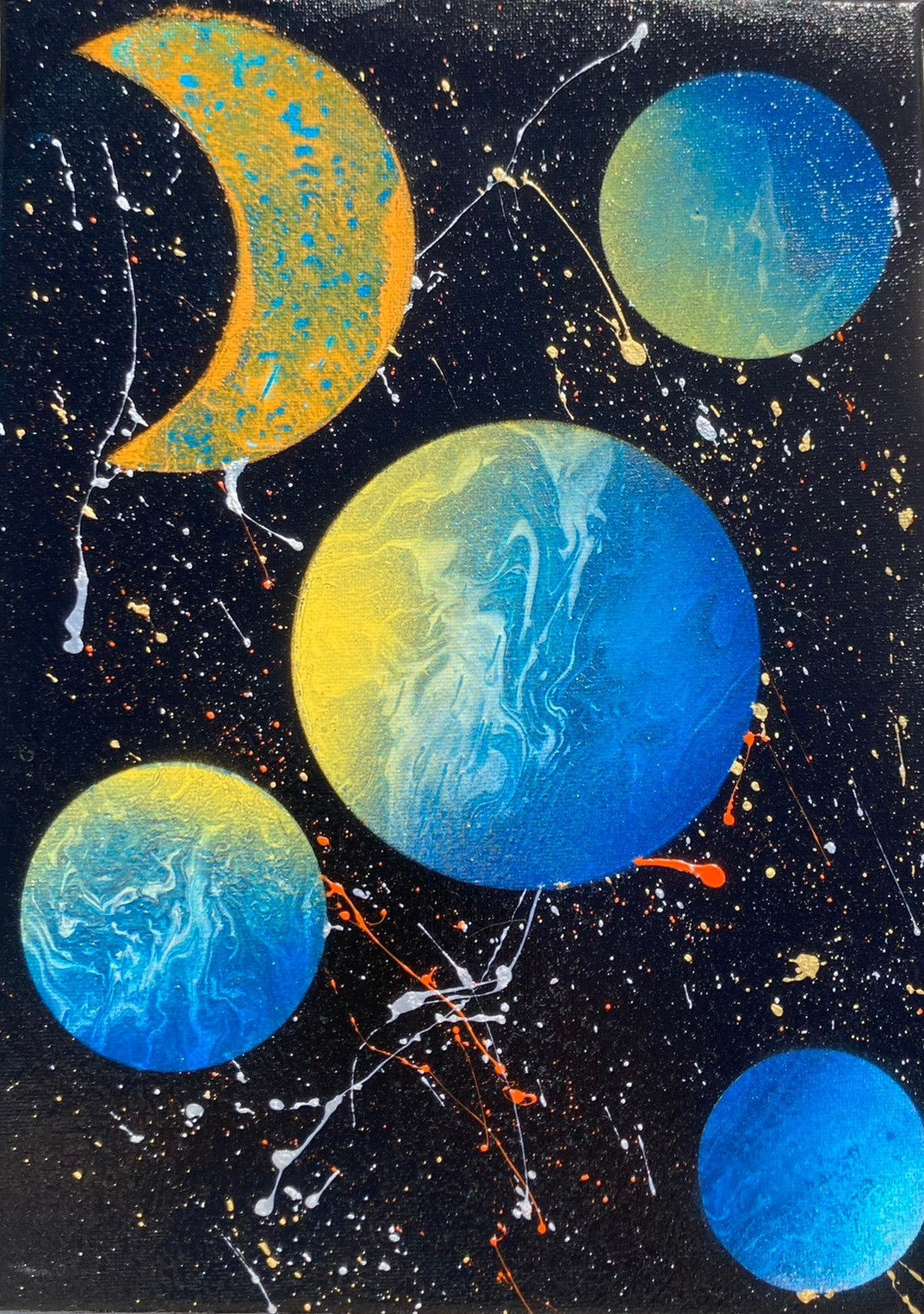 ただのわえ 宇宙 展示の記録 | Tadanowae Official Universe art