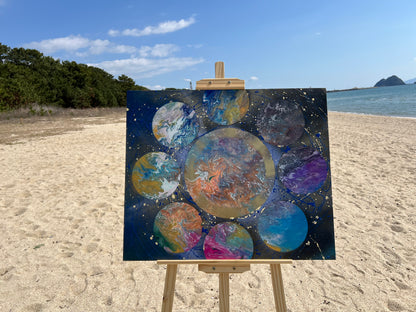 ただのわえ 宇宙絵 ハッピーテロリスト