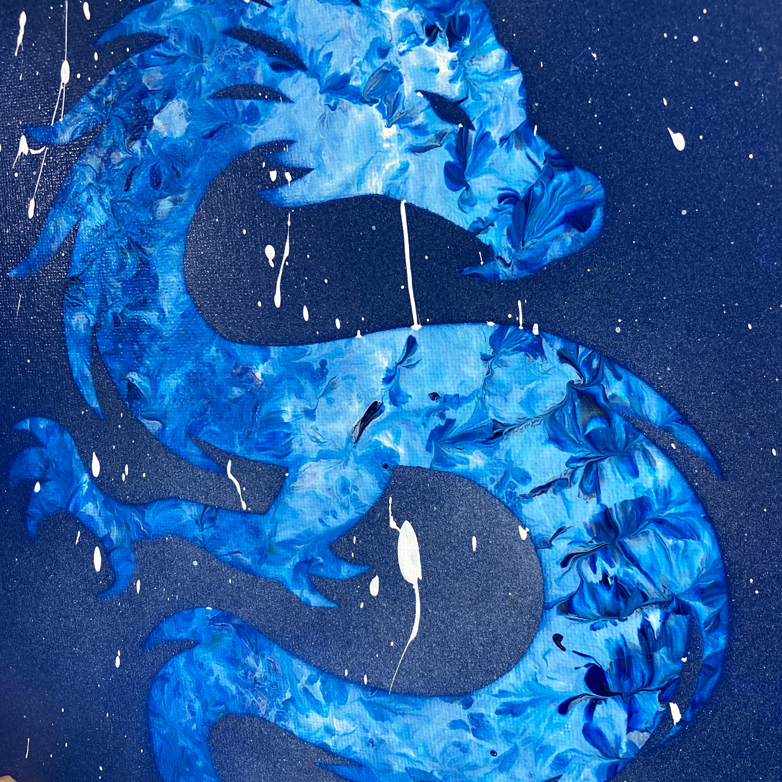 水龍 〜Aqua Force〜 – ただのわえ - Tadanowae Official | 宇宙絵